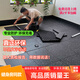 睿致（RECHFIT） 健身房橡膠地墊運動(dòng)地膠啞鈴杠鈴力量區減震隔音防滑防砸地板 凹槽款50*50*2.0cm/片