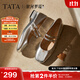 他她（TATA）2025秋商場(chǎng)同款時(shí)尚氣質(zhì)女瑪麗珍鞋新款XTU01CQ5 銀色（寬版） 37