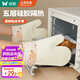 雙槍（Suncha）防燙手套加厚耐高溫隔熱硅膠手套廚房微波爐烤箱專用兩只裝