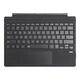 青木潮適配Surface Pro7/6/5/4/3鍵盤(pán)磁吸藍牙無(wú)線(xiàn)12/11/9/8GO套 適用Pro7/6/5/4/3 典雅黑