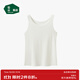 松山棉店【商場(chǎng)同款】女士羅紋背心柔軟透氣彈力莫代爾可外穿吊帶打底背心 背心款-白色 L (女士165)