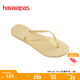 havaianas哈唯納Slim女士夏季夾腳人字拖外穿平底沙灘涼拖鞋親子 9256-奶油白 37-38 巴西碼