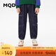 馬騎頓（MQD）男童加絨保暖牛仔褲23冬裝新款中大兒童褲子休閑長(cháng)褲潮