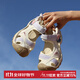 悍途（HUMTTO）夏季新款沙灘涼鞋戶(hù)外徒步休閑運動(dòng)包頭涼鞋輕便防滑涉水溯溪鞋 象牙白淺紫-女 39