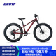 捷安特（GIANT）STP 24鋁合金24寸8速機械碟剎土坡車(chē)變速青少年自行車(chē) 磨砂紅色 24 ×12 建議130-155cm