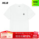 MLB短袖T恤男女時(shí)尚秋季休閑經(jīng)典純色圓領(lǐng)25新款3ATSB0153-50WHS-M