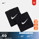 耐克勾勾護腕(1對)冬季實(shí)用柔軟NIKE SWOOSH CLASSIC II5301 010黑/白 均碼