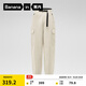 蕉內（Bananain）熱皮502+女士工裝長(cháng)褲子束腳休閑運動(dòng)寬松保暖25秋冬季款女裝衣服 淺樺木 XL