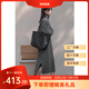 羊毛衫2025時(shí)尚百搭高領(lǐng)毛衣連衣裙女秋冬新款寬松顯瘦長袖針織裙 深灰色 TYYR141 M TYYR141
