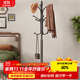 安爾雅衣帽架落地臥室掛衣架簡(jiǎn)約現代立式網(wǎng)紅衣服架子家用客廳掛包架子