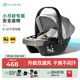怡戈（Ekobebe）嬰兒提籃式安全座椅 新生兒手提籃寶寶睡籃車(chē)載安全提籃0-15個(gè)月 星空灰提籃-【ADAC標準測試】