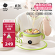 babycare寶寶智能恒溫輔食無(wú)需注水保溫碗嬰兒吃飯電子兒童防摔防燙飯盒