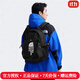 The North Face雙肩背包男女通用25新款戶(hù)外運動(dòng)通勤書(shū)包19L收納徒步旅行包52TB 4HF/宇宙黑 OS/19升/430*305*130mm