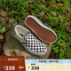 VANS范斯官方 經(jīng)典款Slip-On經(jīng)典一腳蹬鞋帆布鞋 黑白棋盤(pán)格  40 