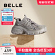 百麗（Belle）張凌赫孟子義同款藍鯨老爹鞋女25秋新商場(chǎng)款休閑鞋D2K1DCM5預售 【張凌赫/李雪琴同款】灰色-單里 37 (235mm)