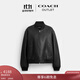 蔻馳（COACH）奧萊女士BOMBER 夾克外套 黑色 S