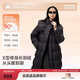 美力城羽絨服女時(shí)超輕泡芙鵝絨服長(cháng)款外套女加厚上衣女6051