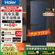 海爾（Haier）冰箱雙開(kāi)門(mén)二門(mén)小型冰箱風(fēng)冷無(wú)霜一新等級能效家用超薄節能省電兩門(mén)冰箱以舊換新補貼 【熱銷(xiāo)爆款】202升冰箱風(fēng)冷無(wú)霜智能省電