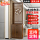 森居韻高檔玄關(guān)柜新款客廳屏風(fēng)隔斷新中式簡(jiǎn)約現代家用入戶(hù)鞋柜一體裝飾 福氣滿(mǎn)堂雙門(mén)抽屜200*60*30cm