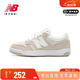 NEW BALANCE NB男鞋女鞋校園風(fēng)百搭平底低幫休閑鞋滑板鞋BB480LEA BB480LEA-D 43 腳長27.5cm
