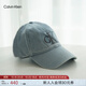 Calvin KleinJeans25男女情侶中性經(jīng)典ck刺繡徽標(biāo)復(fù)古牛仔棒球帽禮物4G5017G