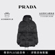 PRADA/普拉達【禮物】女士Re-Nylon再生尼龍羽絨服外套 黑色 36
