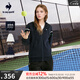 樂(lè )卡克（Le coq sportif）【新品】法國公雞復古網(wǎng)球風(fēng)女士拉鏈運動(dòng)休閑寬松外套上衣 藏青色 L