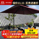 紫葉戶外遮陽傘太陽傘庭院傘花園站崗遮陽傘羅馬傘擺攤室外釣魚戶外傘