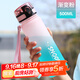 史努比（SNOOPY）運動(dòng)水杯女 夏季大容量高顏值戶(hù)外健身便攜直飲兒童塑料杯500ML粉