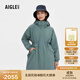 AIGLE艾高ACW22WOUI004女士彈性柔軟快干戶(hù)外休閑舒適時(shí)尚棉服外套 石藍色 AF992 M