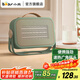 小熊（Bear） 電熱取暖器電暖氣家用電暖器小型暖風(fēng)機桌面電暖風(fēng)取暖神器臥室臺式便攜熱風(fēng)機800W單風(fēng)機PLUS版 桌面低耗速熱取暖器 DNQ-C08C1