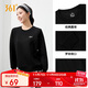 361°衛衣女秋季寬松運動(dòng)休閑跑步圓領(lǐng)套頭上衣服女裝662534801-4