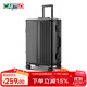 卡帝樂(lè )鱷魚(yú)行李箱20英寸拉桿箱可登機免托運旅行箱商務(wù)鋁框箱硬殼密碼箱
