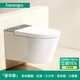 hansrapo德國(guó)漢斯壁掛智能馬桶水箱免入墻虹吸式水電隱藏嵌入式暗裝坐便器 「豪華版」自動(dòng)翻蓋+過(guò)濾+大小沖+泡沫盾+男士小便盾