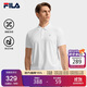 FILA 斐樂(lè )官方黃景瑜同款領(lǐng)航POLO運動(dòng)短袖T恤休閑涼感男子針織POLO衫