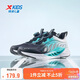 特步（XTEP）【氫風(fēng)8.0護(hù)足跑鞋】兒童童鞋透氣旋轉(zhuǎn)扣跑鞋 黑/極光綠 36
