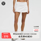 lululemon丨Pace Rival 女士運動(dòng)中腰短裙 速干芯吸 白色(LW8A84R) XS /4