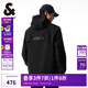 杰克·瓊斯（JACK&JONES）男裝潮流秋季外套男士連帽防風(fēng)上衣戶(hù)外休閑夾克短款百搭外套男 E41黑色 L (180)
