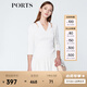 PORTS寶姿  新品商場同款連衣裙女裝修身連衣裙SN8D007HFD015 米白 S (4)
