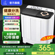 小鴨牌【官方店】半自動(dòng)洗衣機(jī)迷你小型波輪大容量租房宿舍家用雙桶雙缸分區(qū)脫水甩干老式強(qiáng)力去污 13.5KG【洗8.5+脫5+強(qiáng)勁電機(jī)全國聯(lián)?！? title=