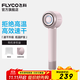 飛科（FLYCO）高速吹風(fēng)機(jī)家用家電吹風(fēng)宿舍負(fù)離子大風(fēng)力速干便攜吹風(fēng)筒表白送男女朋友節(jié)日禮物 【贈(zèng)掛架】鉆石粉