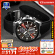 卡西歐（CASIO）商務(wù)休閑日韓手表男士太陽(yáng)能鬧鐘防水鋼帶皮帶石英腕表送男友禮物 EFS-S630BL-5A藍寶石太陽(yáng)能