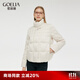 歌莉婭    新中式鵝絨羽絨服  1CCC8B670 05W米白 S
