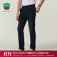 texwood蘋(píng)果男士高品質(zhì)針織牛仔褲秋季彈力輕奢直筒長(cháng)褲復古百搭休閑褲 【四季金標款+松緊腰】深藍 L 碼 腰圍82.5cm/2.5尺