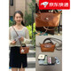 瓏驤LONGCHAMP/包迷你餃子包單柄手提包龍驤mini單肩斜挎尼龍女包 環(huán)保干邑色 贈免打孔肩帶