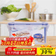樂(lè )扣樂(lè )扣（LOCK&LOCK） 塑料保鮮盒 飯盒微波爐便當盒冰箱收納食品盒密封飯盒 HPL807-470ml