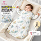 9i9嬰兒睡袋秋冬加厚恒溫款寶寶a類(lèi)純棉一體兒童防踢被子A113王子