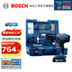 博世（BOSCH）鋰電沖擊鉆工具箱套裝18V充電式電鉆手電鉆電動(dòng)螺絲刀GSB183-LI 官方標配