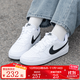 NIKE【滔搏】大童鞋COURT BOROUGH RECRAFT運動(dòng)休閑鞋兒童板鞋小白鞋 DV5456-104 37.5