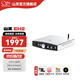 山靈EH2桌面解碼耳放HiFi前級解碼耳放一體DSD自研昆侖24bitR2R DAC架構4.4平衡臺式解碼耳放 EH2 銀色【首發(fā)送適配器】